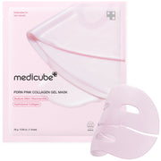 Medicube Salmon PDRN Pink Collagen Jelly Gel Mask, a Korean color-changing gel mask