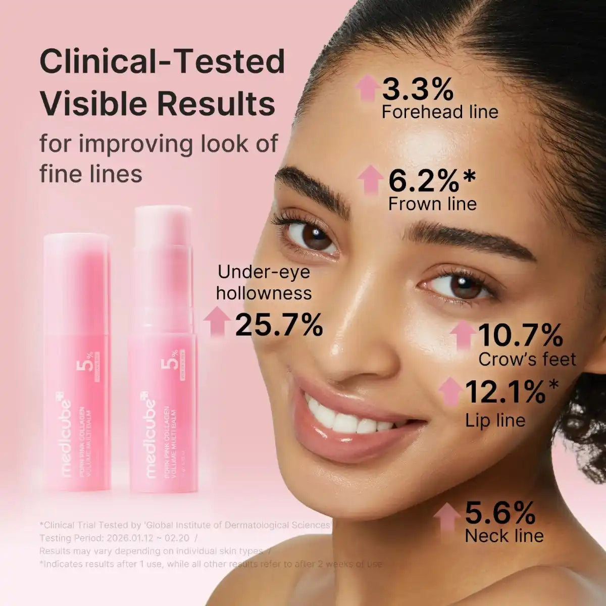 PDRN Pink Collagen Volume Multi Balm multi-use balm for face and lips