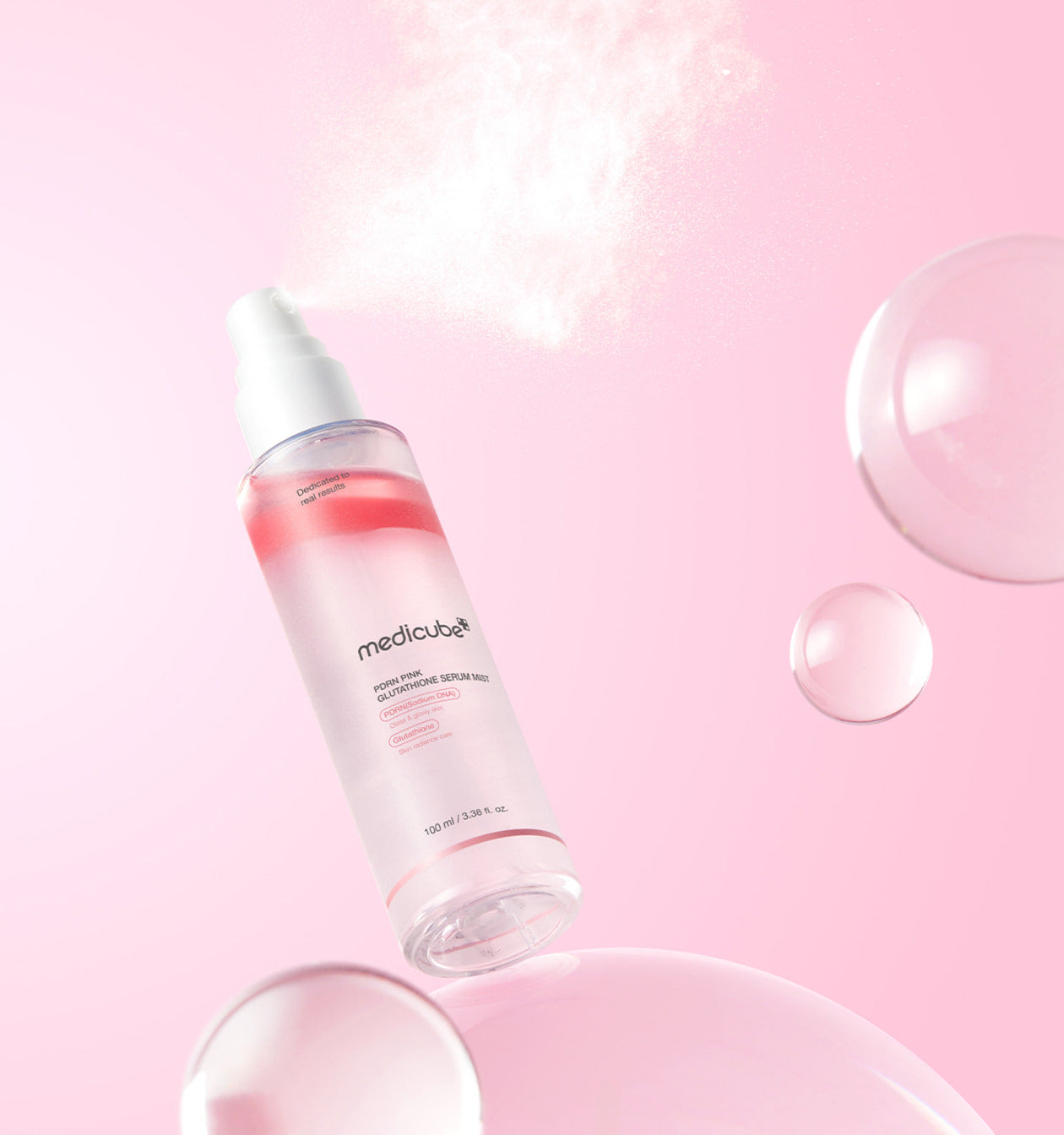 PDRN and glutathione serum mist that boosts radiance and hydration with every spray