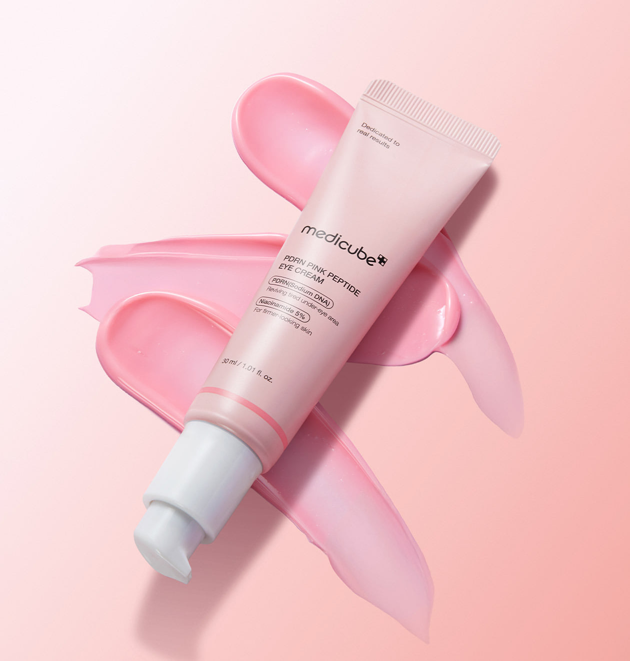 PDRN and peptide eye cream that targets the look of wrinkles and dark circles