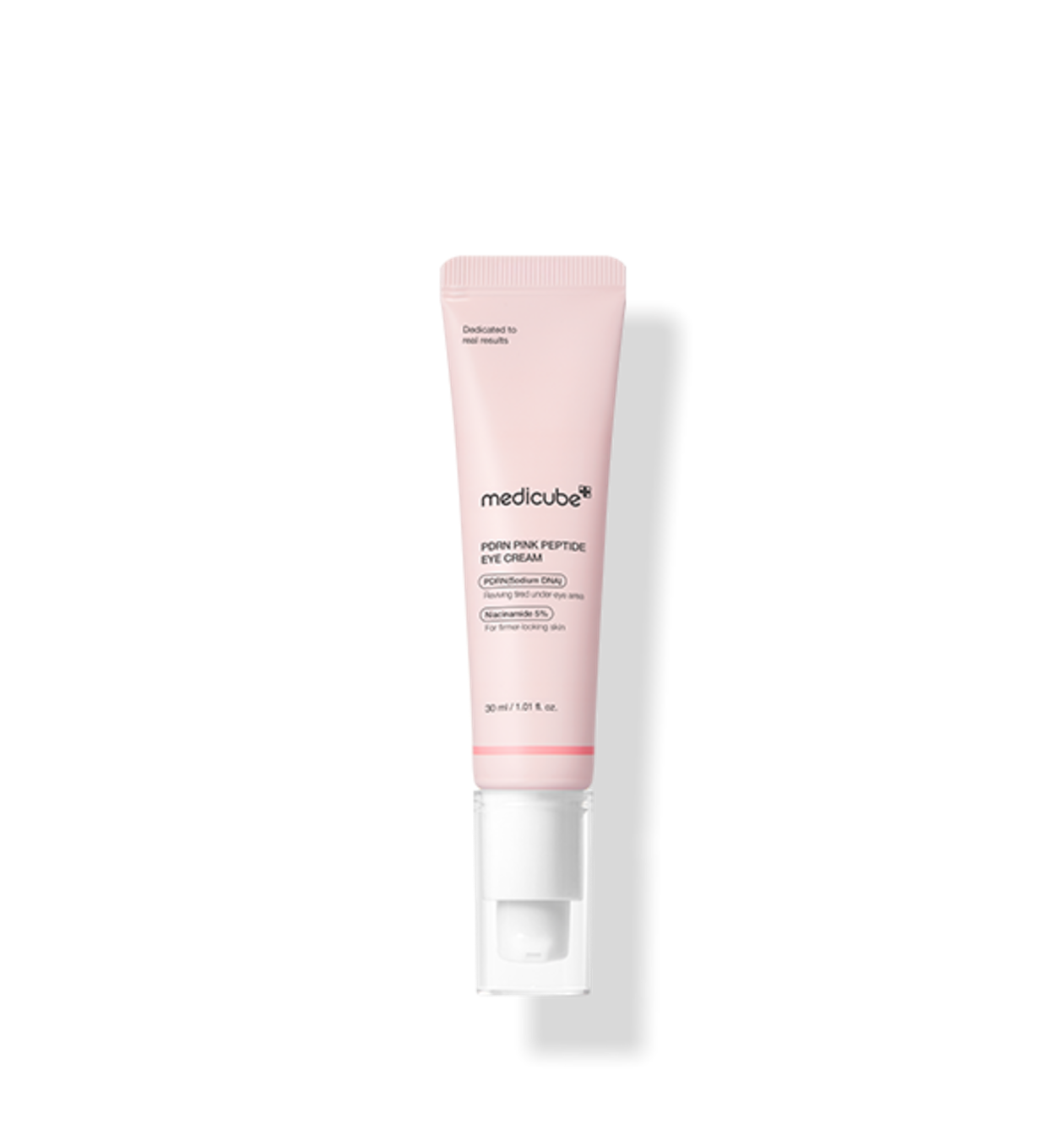 Medicube PDRN Pink Peptide Eye Cream 30ml, an all-in-one eye cream for fine lines and firmness