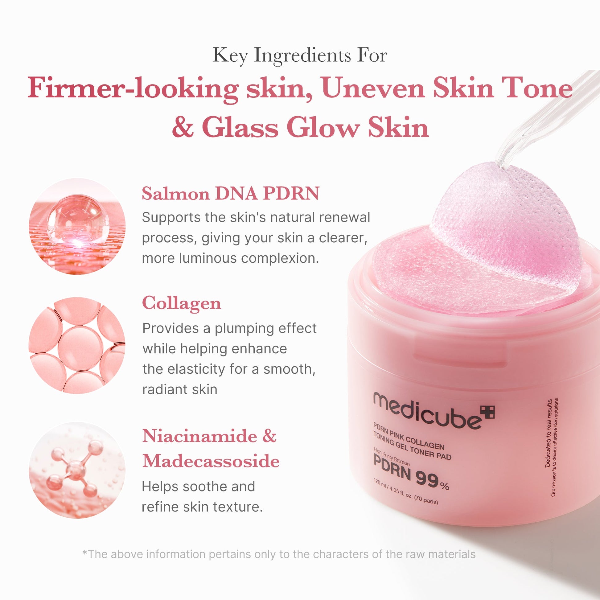 Niacinamide and madecassoside pads that soothe, brighten, and even skin tone