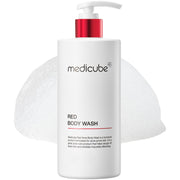 Medicube Red Acne Body Wash 2.0, Korean low-pH salicylic acid body wash for acne-prone skin