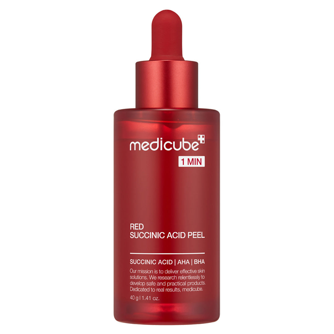 Medicube Red Acne Succinic Acid Peel, Korean 21% succinic acid wash-off cleansing booster