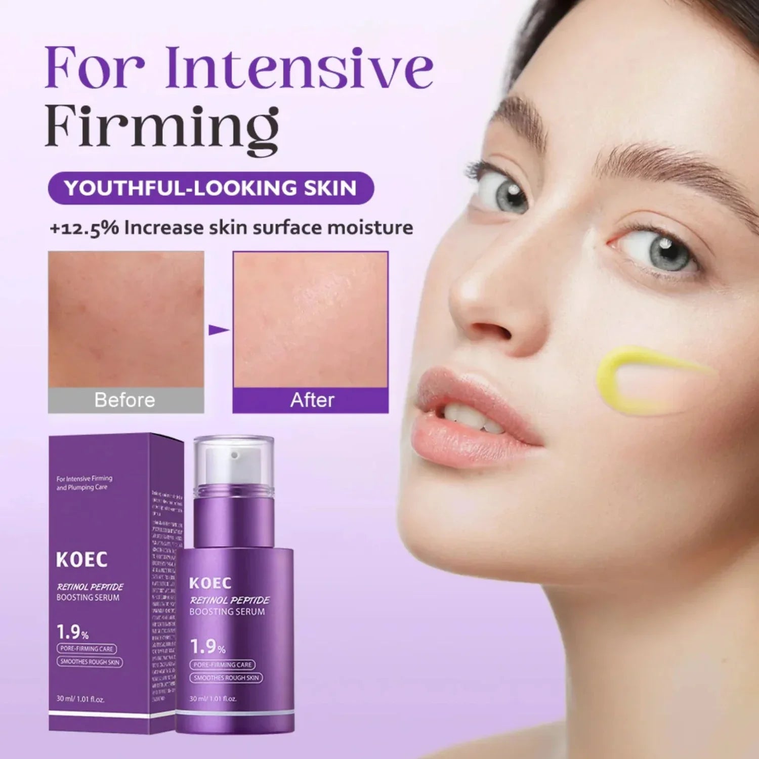 Retinol NMN Boosting Serum combines retinol and NMN for anti-aging care