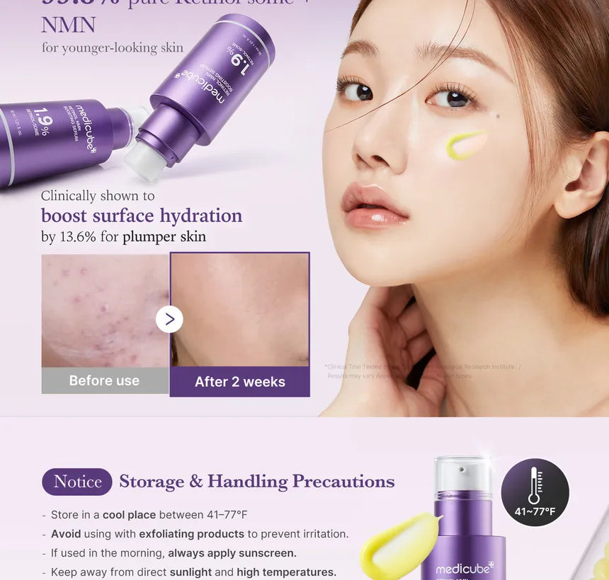 Retinol NMN Boosting Serum key ingredients and benefits