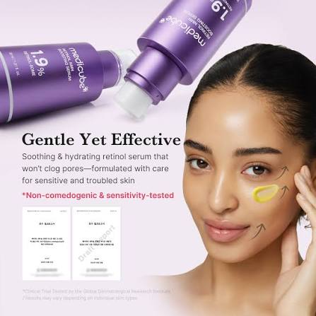 Medicube Retinol NMN Boosting Serum for firmness, wrinkles and skin renewal