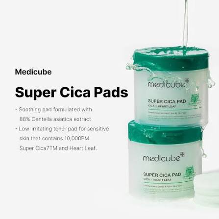 Super Cica Toner Pad with centella for sensitive, troubled skin