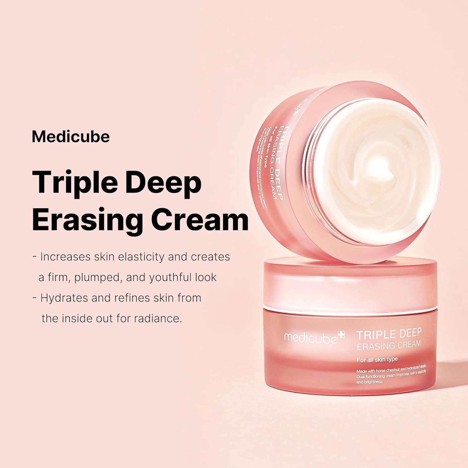 Triple Collagen Cream 4.0 improves the look of fine lines and elasticity