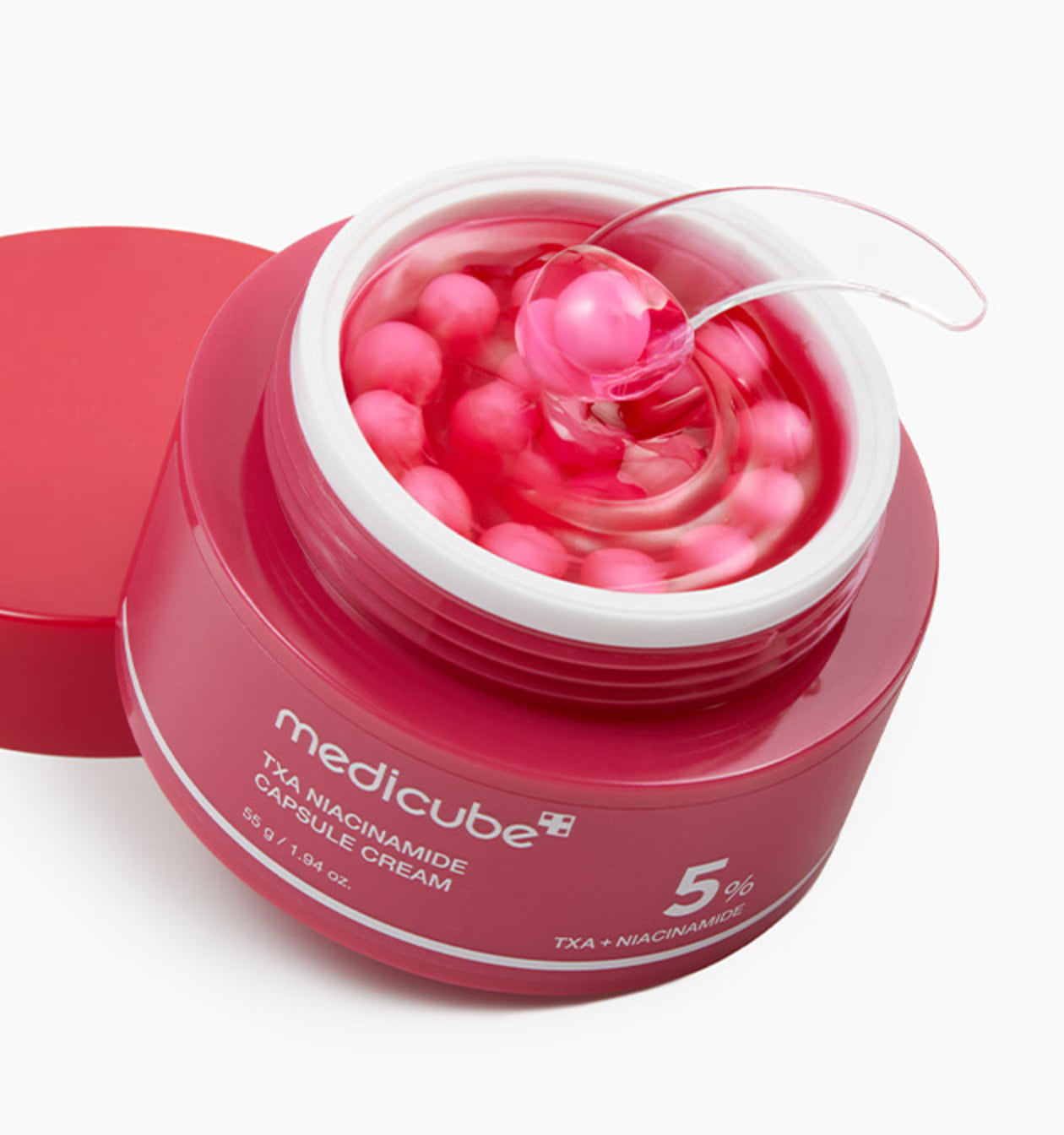Customizable dual-texture cream balancing brightening care and hydration