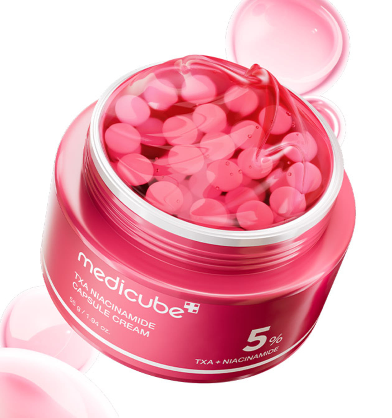 Medicube TXA Capsule Cream that evens skin tone for a clear, radiant complexion