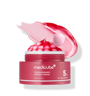 Medicube TXA Niacinamide Capsule Cream, a brightening dual-texture cream for dark spots and uneven tone