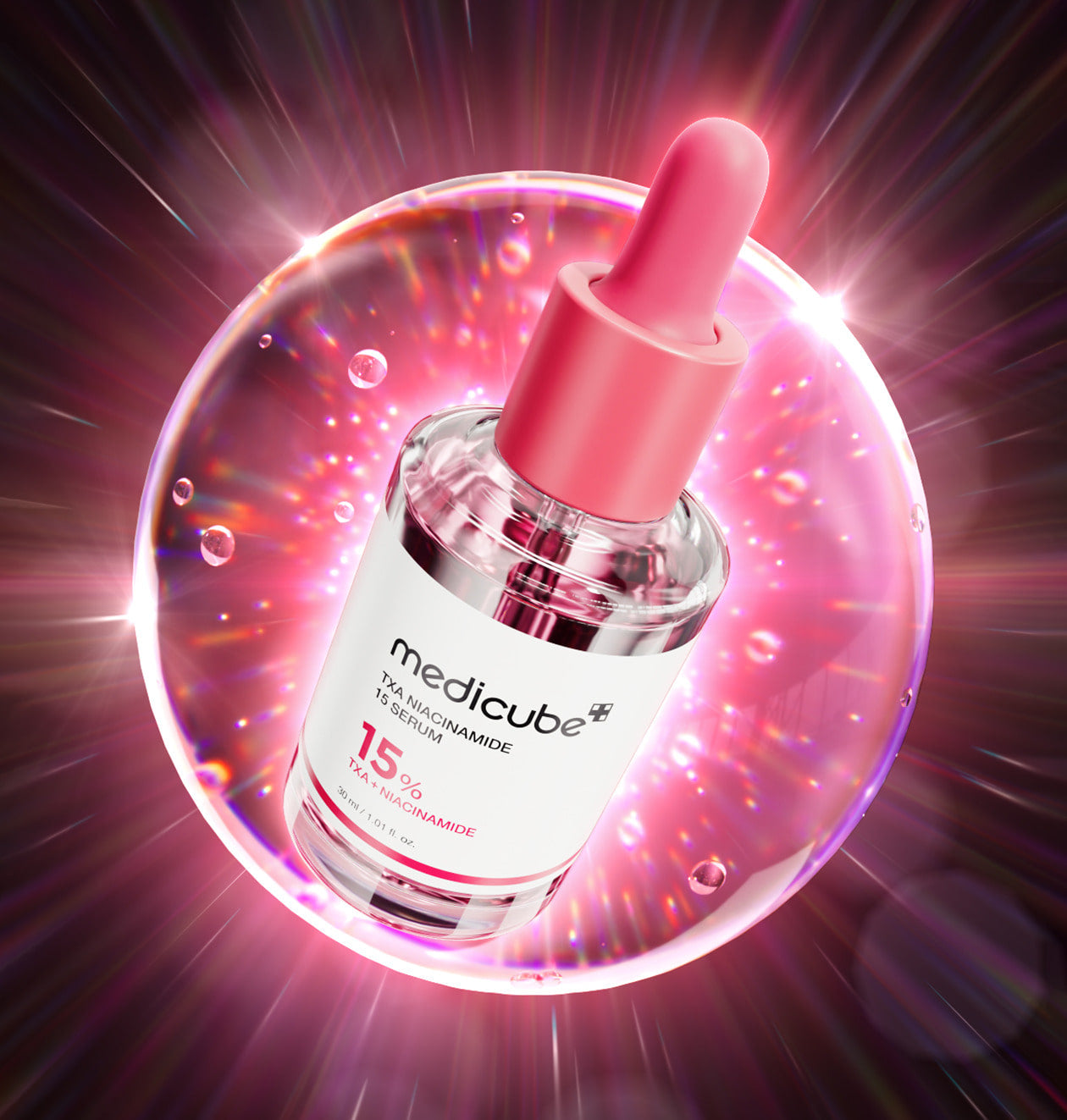 Medicube TXA Niacinamide Serum that fades the look of spots and evens skin tone