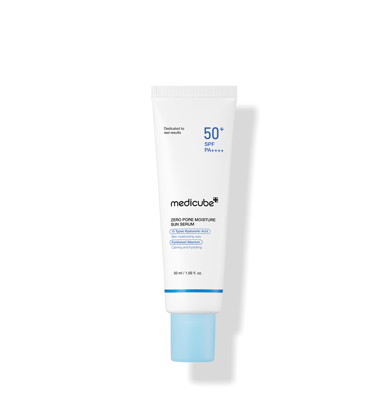 Medicube Zero Pore Moisture Sun Serum, an all-in-one sun serum with hydration and pore care