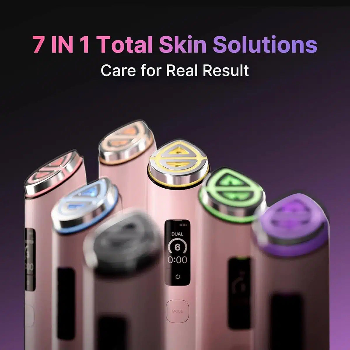 Booster mode electroporation drives serums deep for hydration and glass skin glow