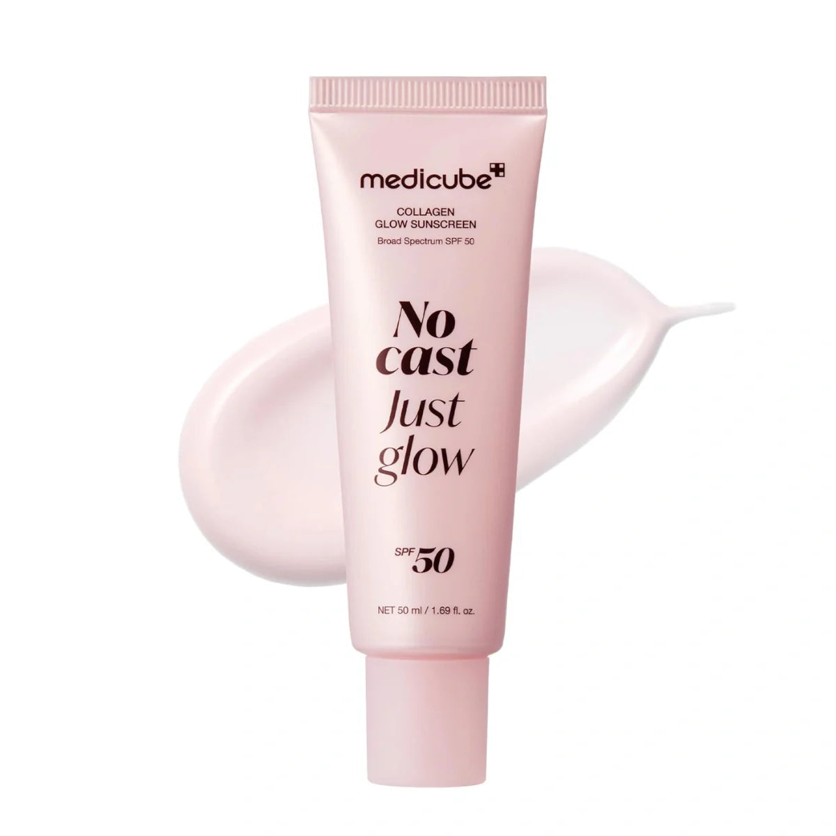 Medicube Collagen Glow Sunscreen SPF 50 - Broad spectrum UV protection with skincare benefits