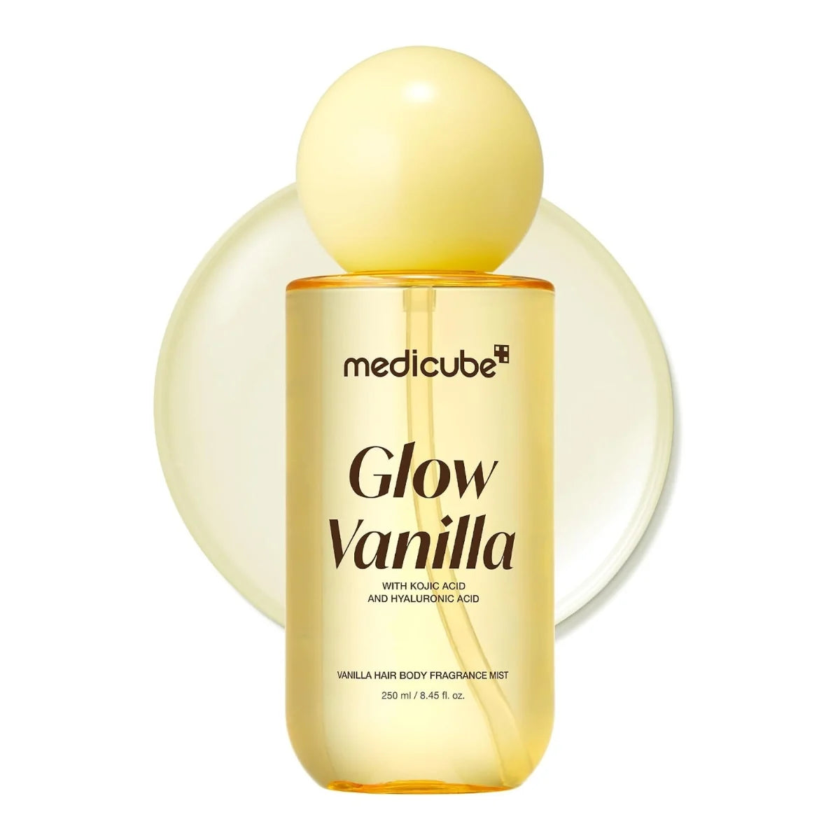 Medicube Glow Vanilla Hair & Body Fragrance Mist - Skincare-infused fragrance for hair and body