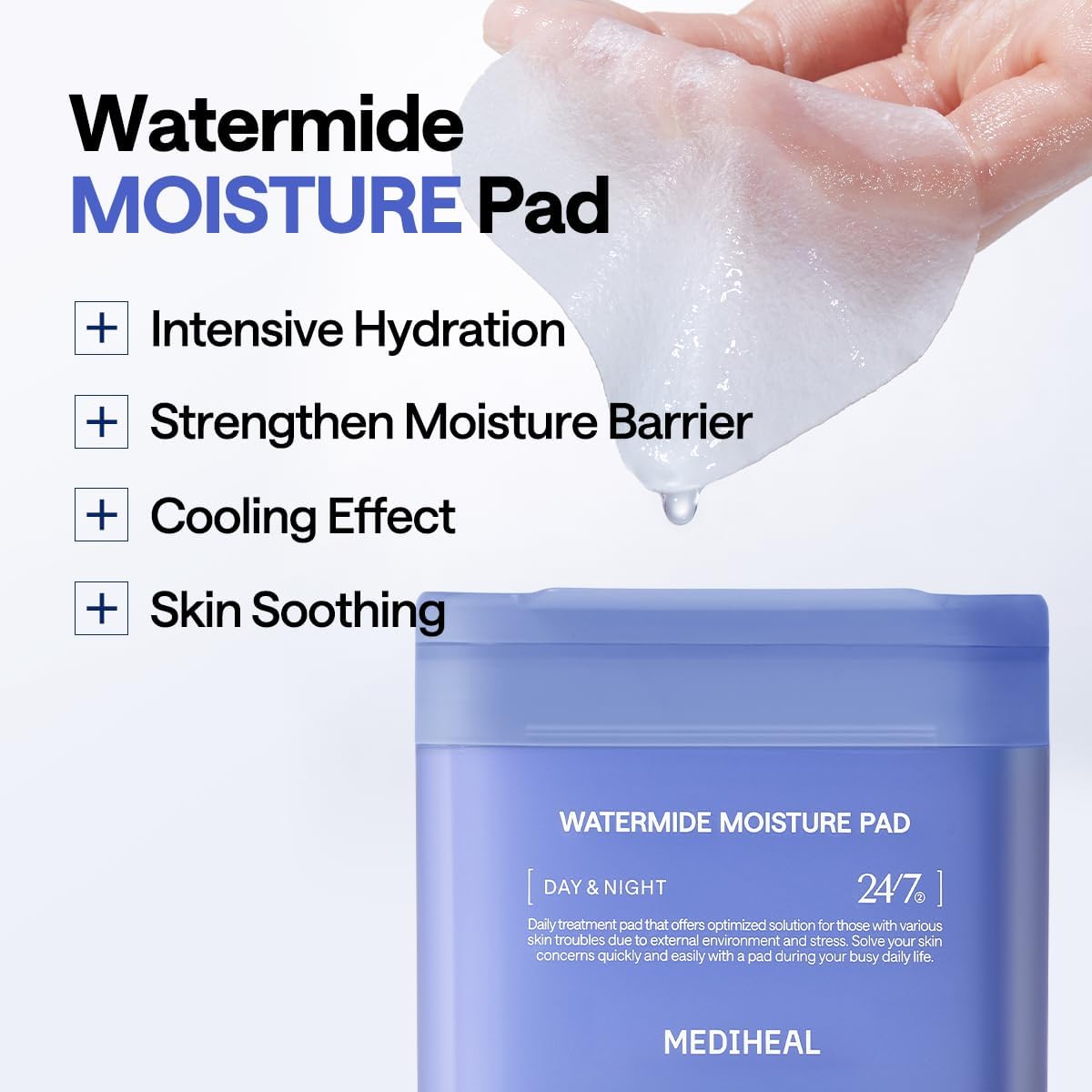 Mediheal Watermide Moisture Pad — textured pad