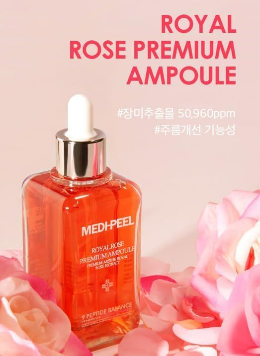 MEDI-PEEL Luxury Royal Rose Premium Ampoule — delivers deep, lasting moisture