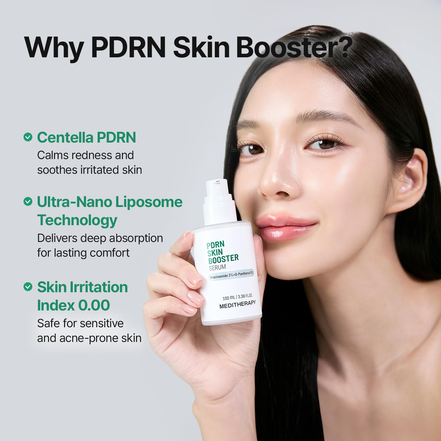 MEDITHERAPY PDRN Skin Booster Serum — helps firm and improve skin texture
