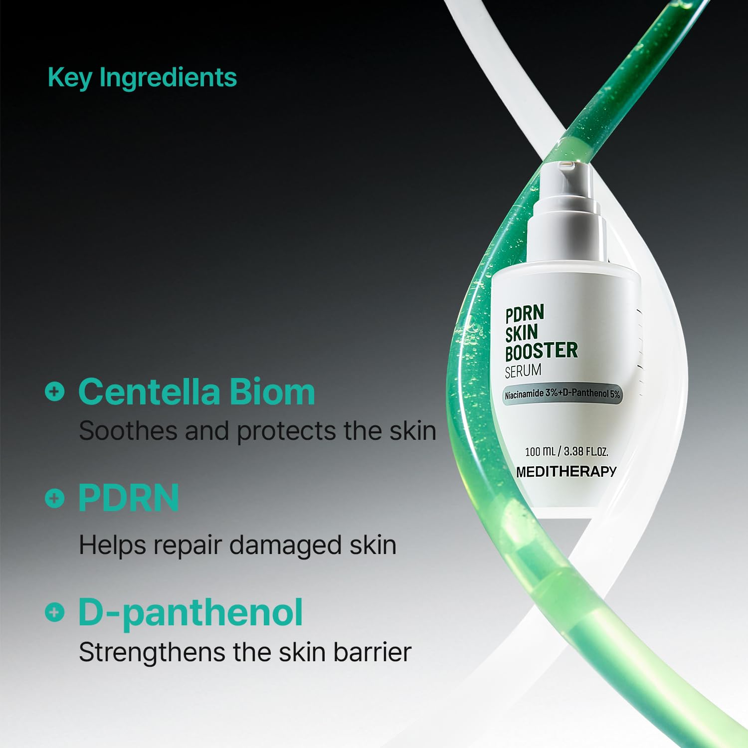MEDITHERAPY PDRN Skin Booster Serum — lightweight serum absorbs quickly