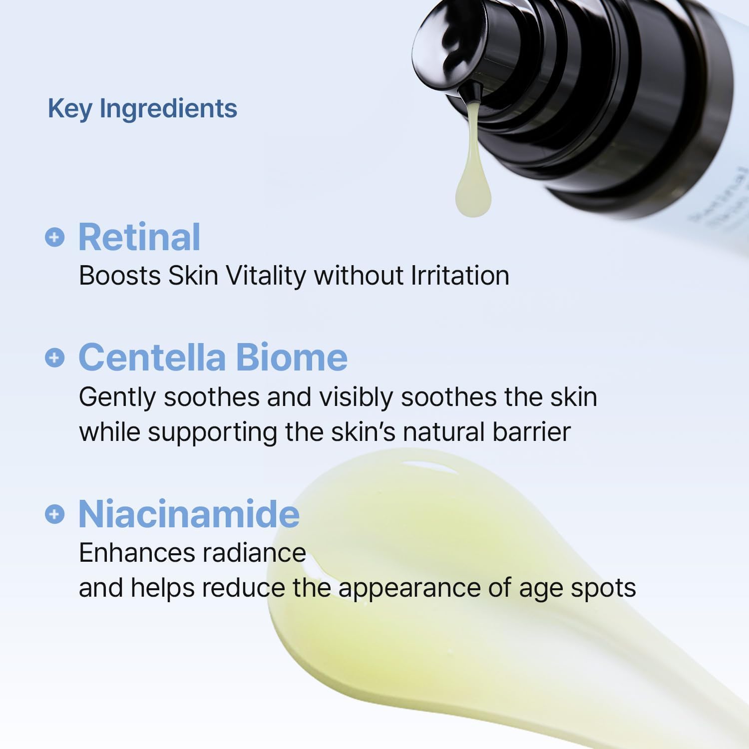 MEDITHERAPY Retinal Skin Booster Serum — lightweight serum absorbs quickly