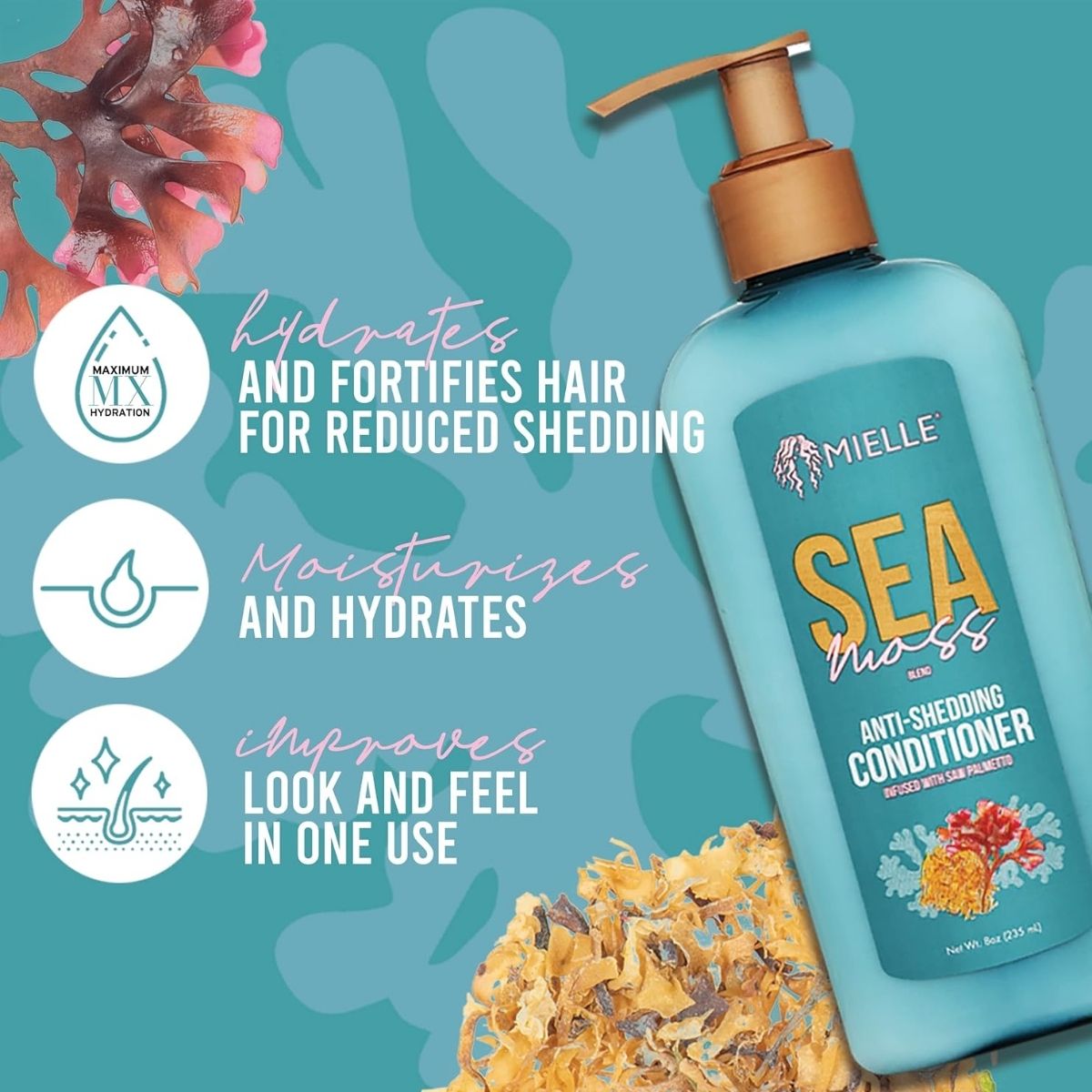 Mielle Organics Strengthening Conditioner — product texture