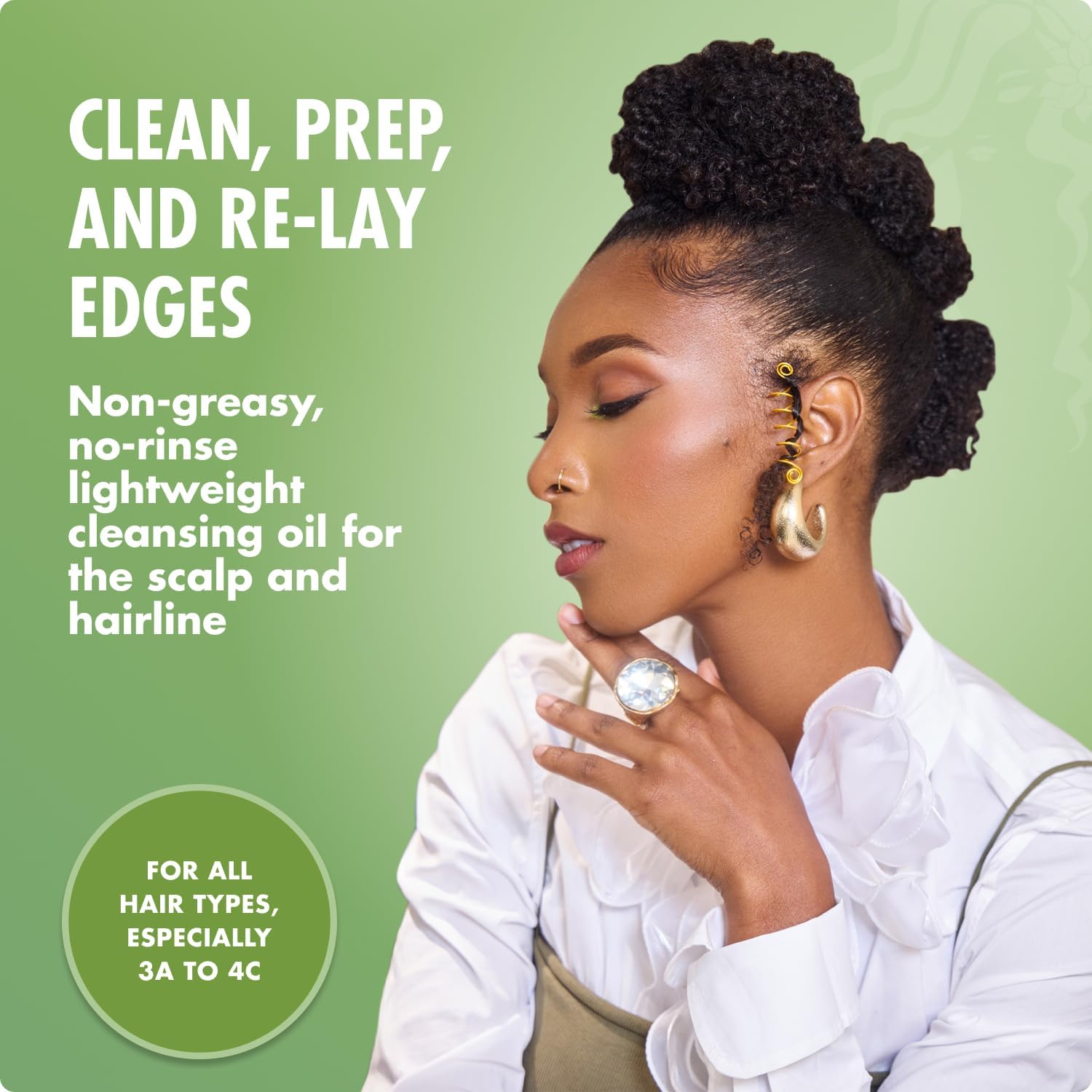 Mielle Rosemary Mint Scalp & Hair Strengthening Cleansing Oil — oil texture