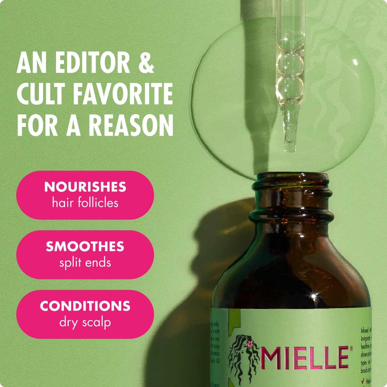 Mielle Rosemary Mint Scalp & Hair Strengthening Oil — rosemary mint complex