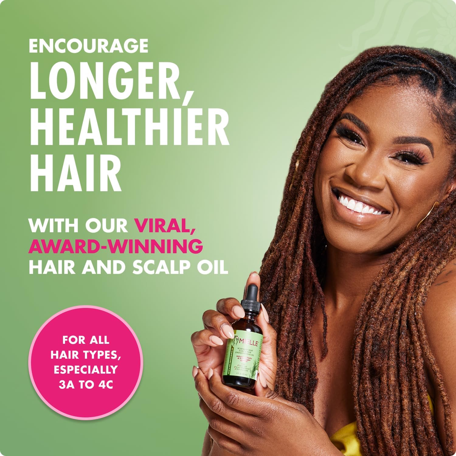 Mielle Rosemary Mint Scalp & Hair Strengthening Oil — oil texture