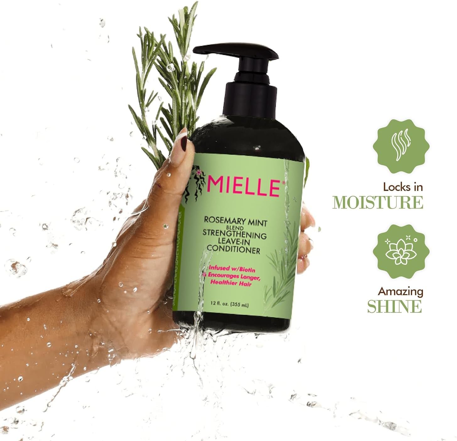 Mielle Rosemary Mint Strengthening Conditioner — how to use
