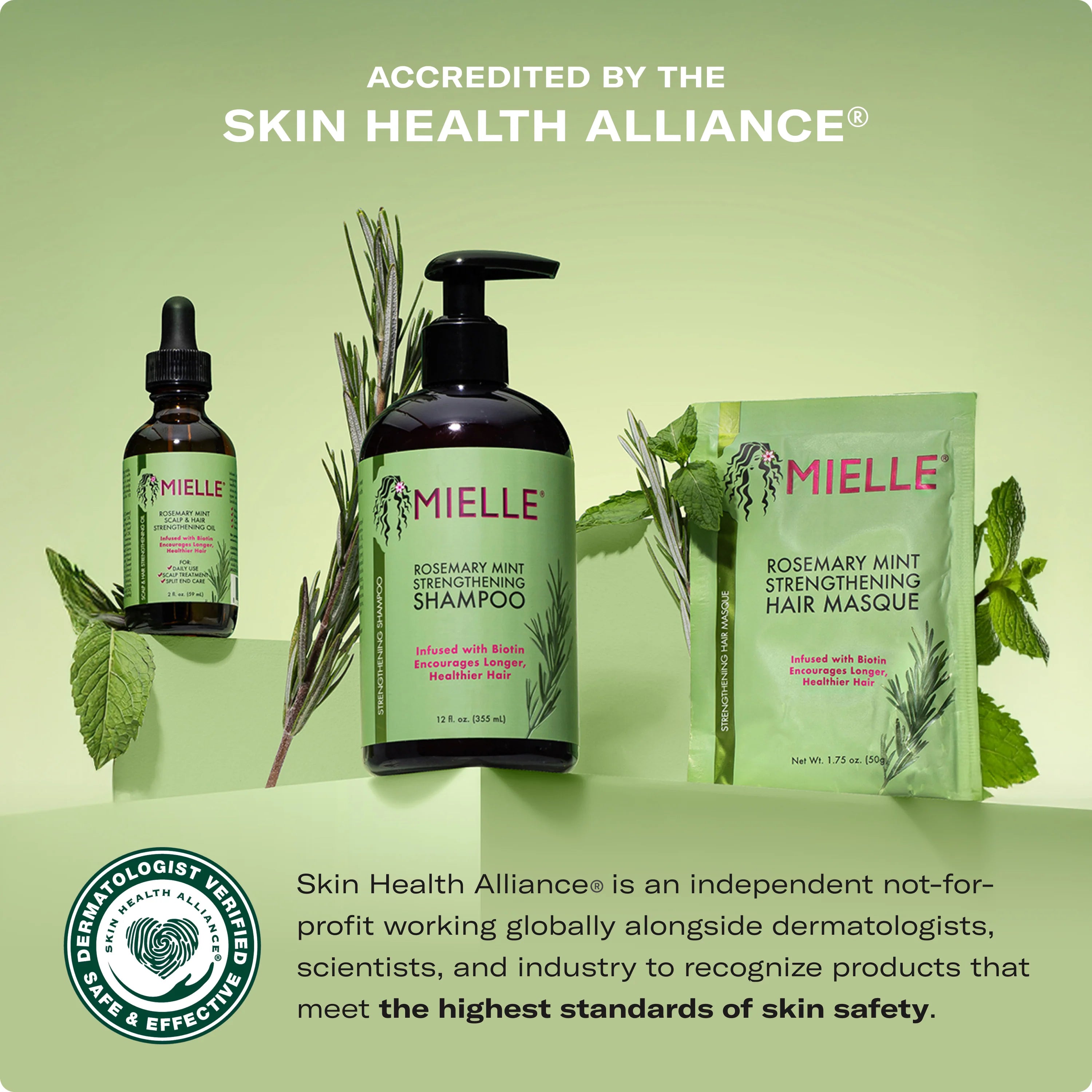 Mielle Rosemary Mint Strengthening Leave-In Conditioner — full size