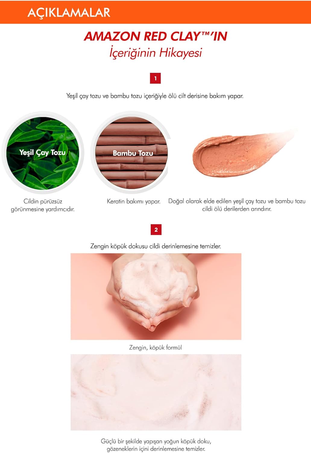 MISSHA Red Clay Pore Pack Foam Cleanser — how to use