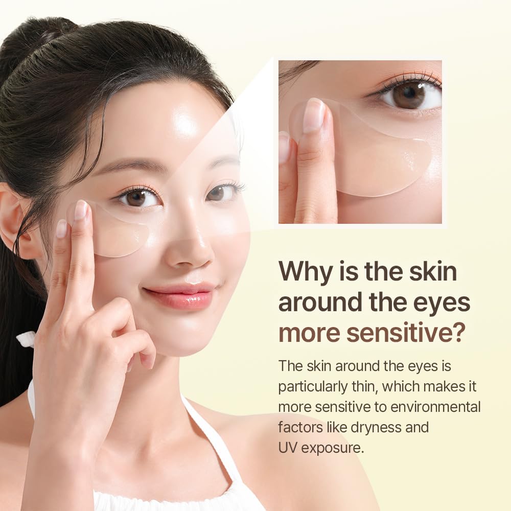 mixsoon Bean Hydrogel Eye Patch — patch texture