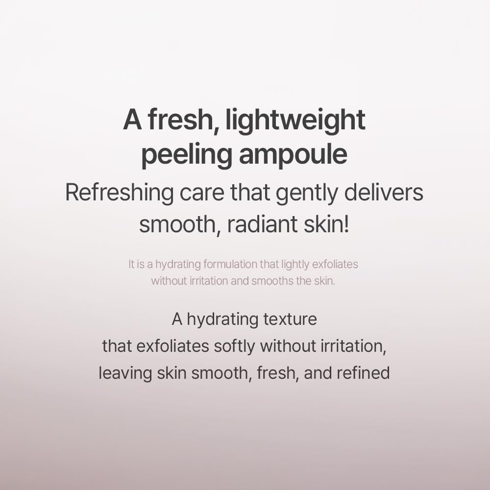 mixsoon Black Rice Peeling Ampoule — gentle exfoliation