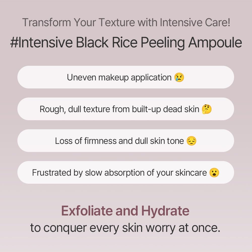 mixsoon Black Rice Peeling Ampoule — ampoule texture