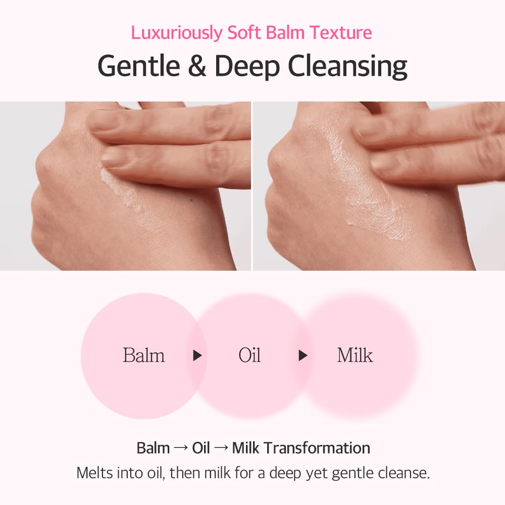 mixsoon Collagen Cleansing Balm — melts into oil