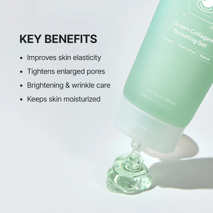 mommy care Green Collagen Boosting Gel — how to use