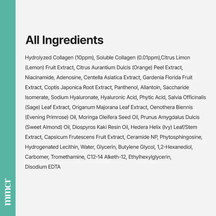 mommy care Green Collagen Boosting Gel — firm bouncy skin