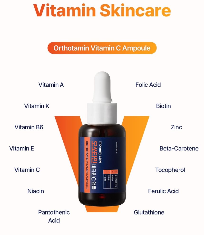 mommy care Orthotamin Vitamin C Ampoule — brighter even skin