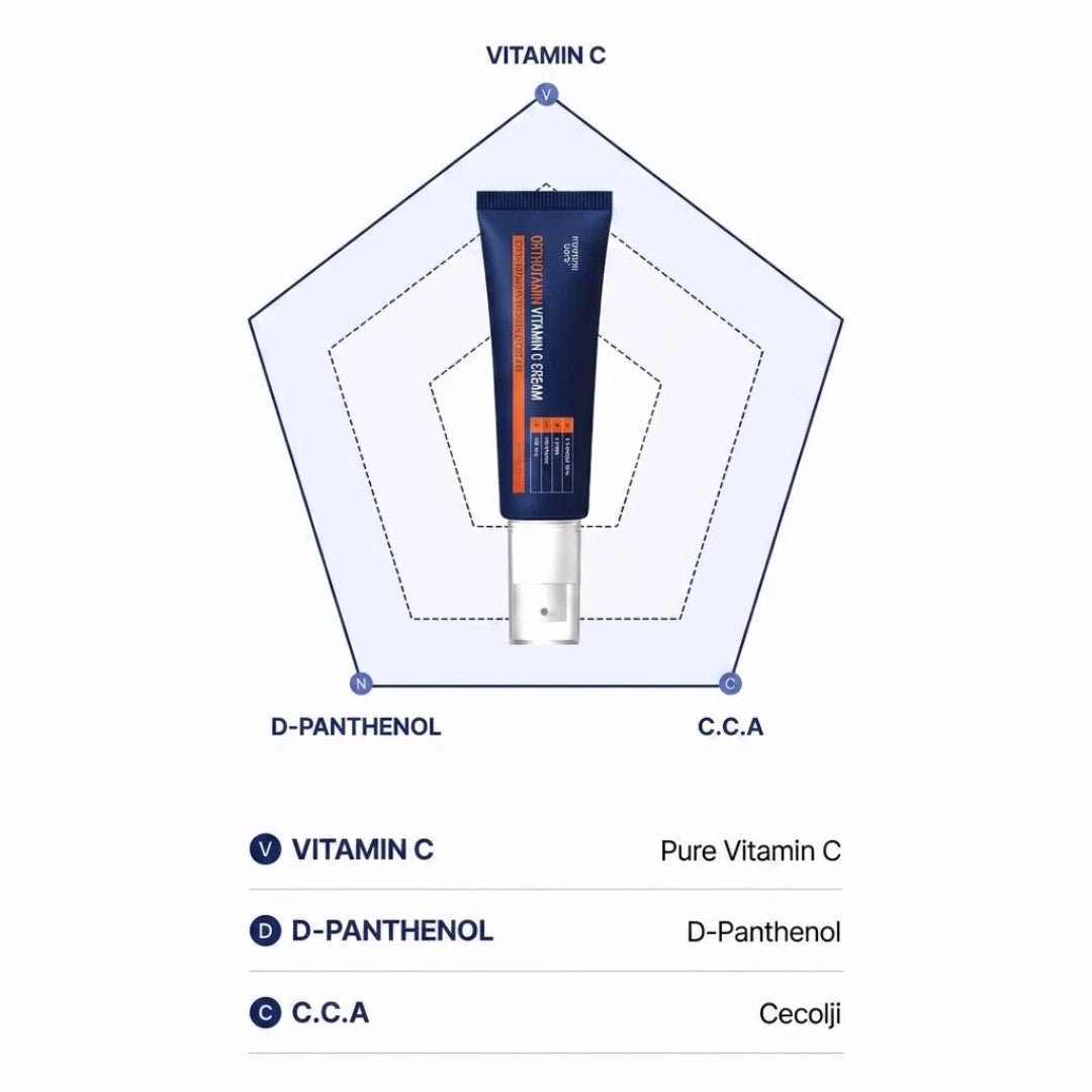 mommy care Orthotamin Vitamin C Cream — packaging