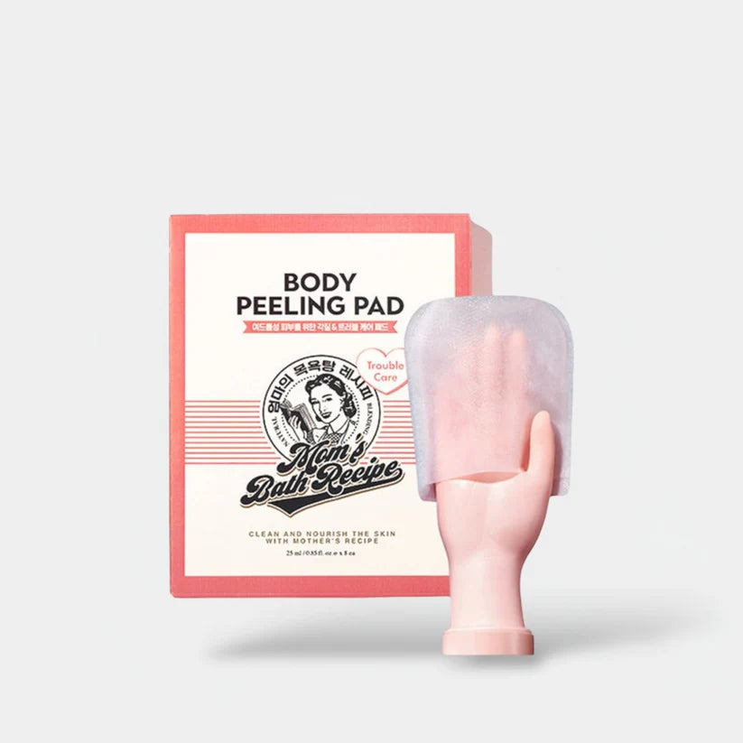 Mom's Bath Recipe Body Peeling Pad Trouble Care