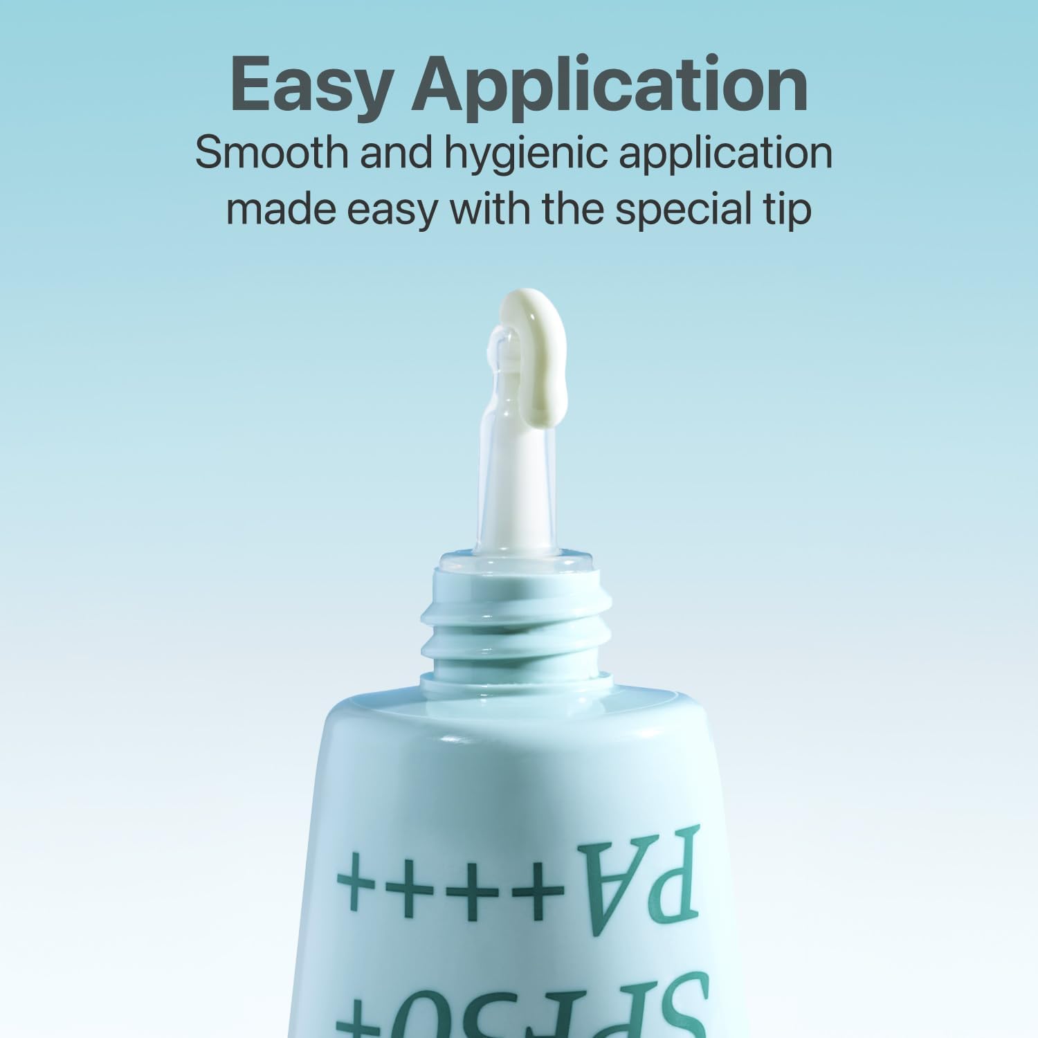 Numbuzin No.1 Clear Filter Sun Essence SPF50+ PA++++ — how to use: apply as the last step of skincare before makeup
