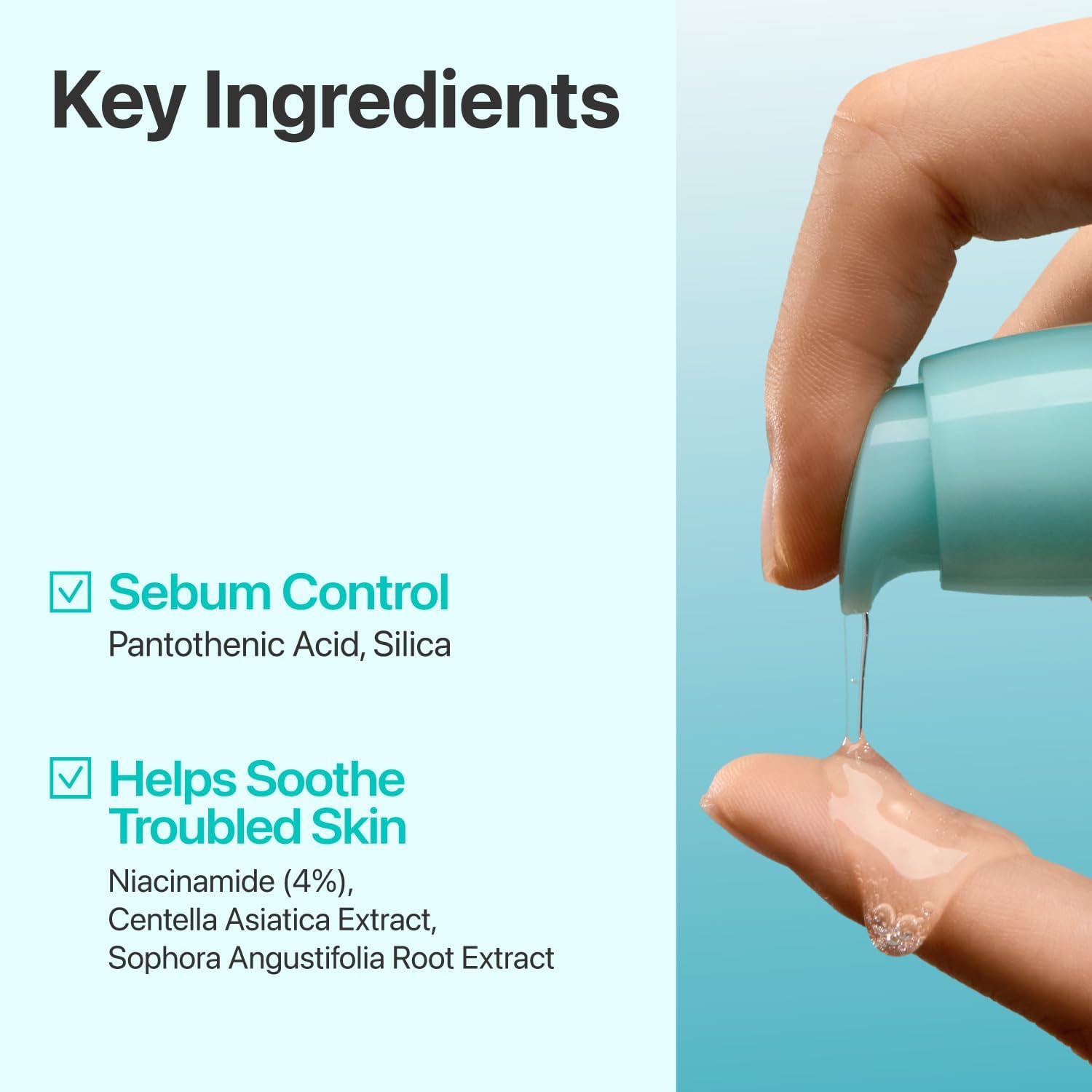 Numbuzin No.1 Pantothenic B5 Active Soothing Serum — gentle formula for sensitive, troubled skin