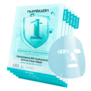 Numbuzin No.1 Pantothenic B5 Hyaluronic Active Clear Mask — B5 and hyaluronic soothing sheet mask