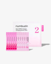 Numbuzin No.2 Rose PDRN Collagen Plumping Serum Duo — rose PDRN collagen plumping serum duo set