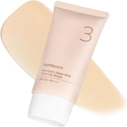 Numbuzin No.3 Porcelain Base Skip Tone Up Beige — 3-in-1 tone-up base cream in beige