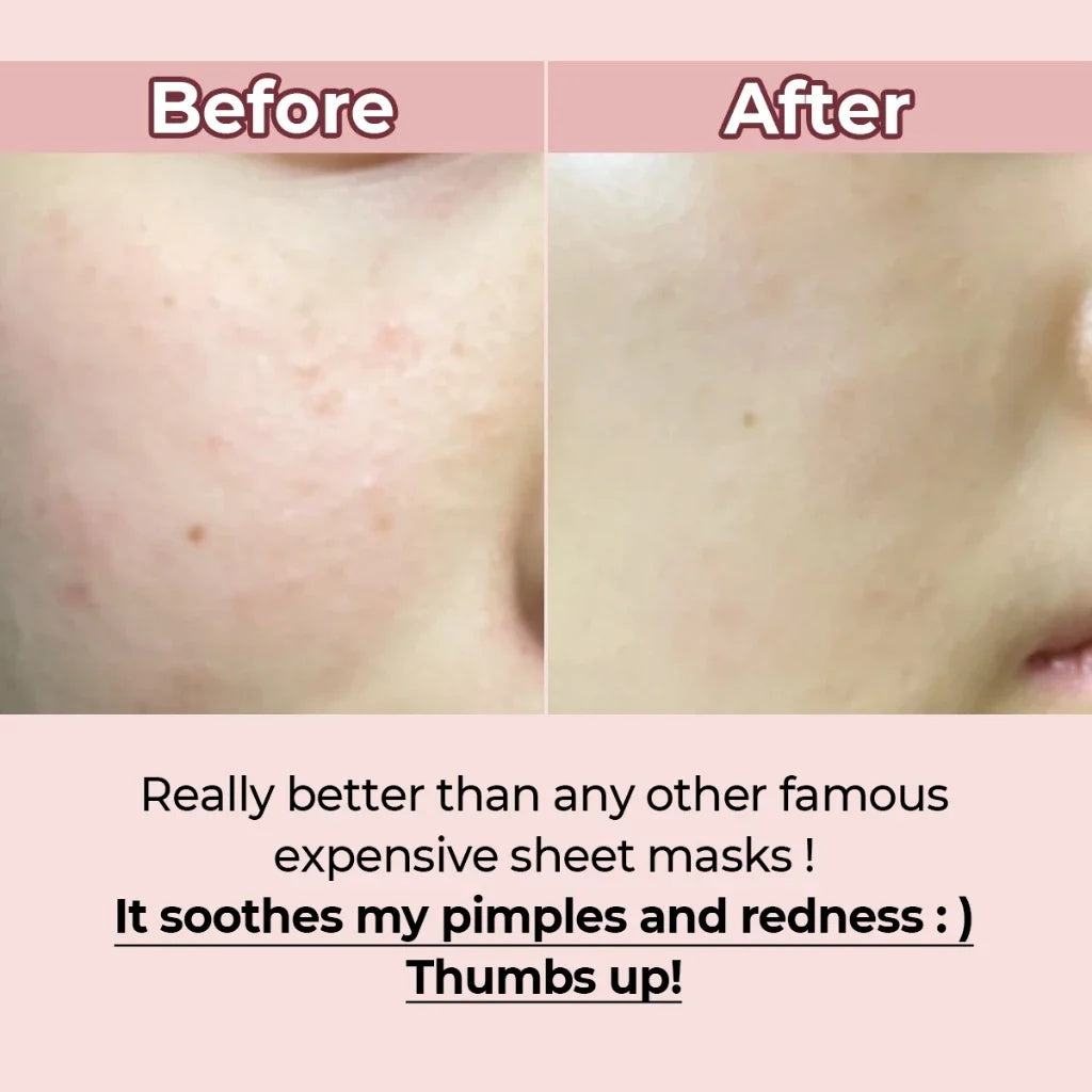 Numbuzin No.3 Tingle Pore Softening Sheet — pre-soaked sheet for easy, mess-free use