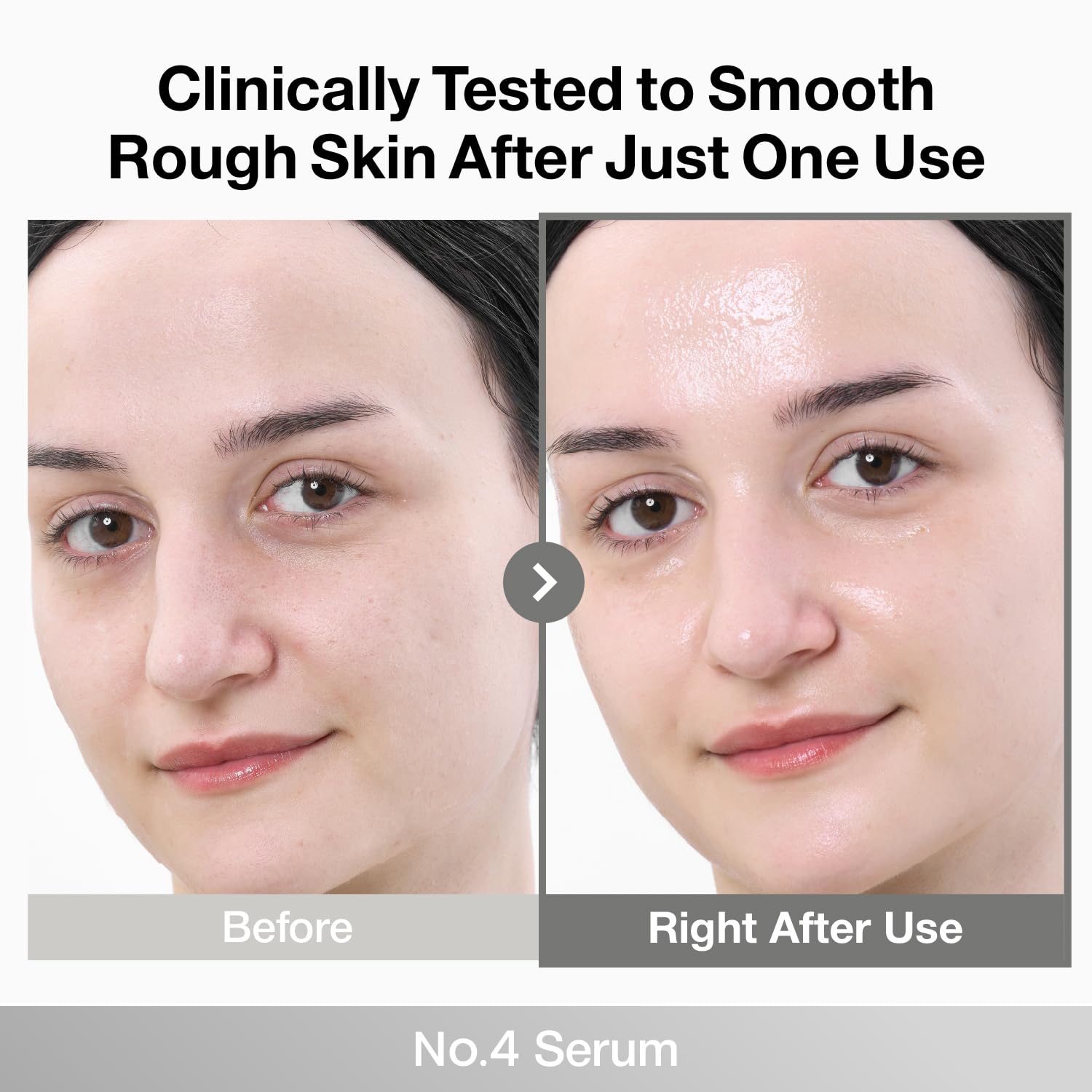 Numbuzin No.4 Ceramide AHA Glazed Skin Prep Serum — gentle AHA smooths and refines skin texture