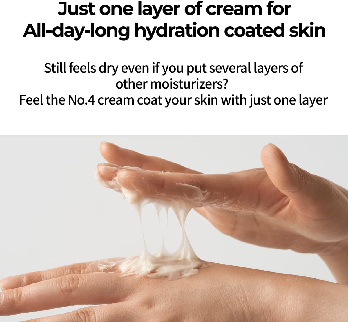 Numbuzin No.4 Full Nutrient Firming Cream — strengthens the skin's moisture barrier